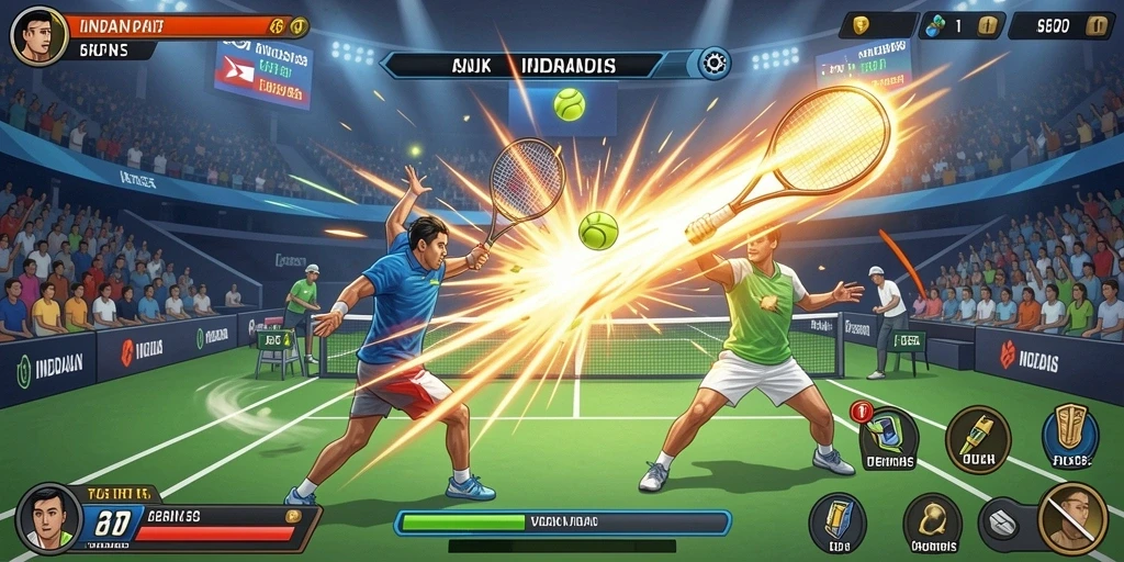 Screenshot menampilkan fitur multiplayer yang seru.