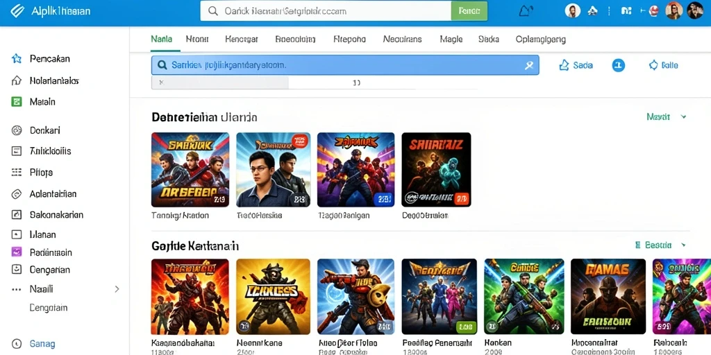 Gameplay seru saat bertarung dengan musuh.