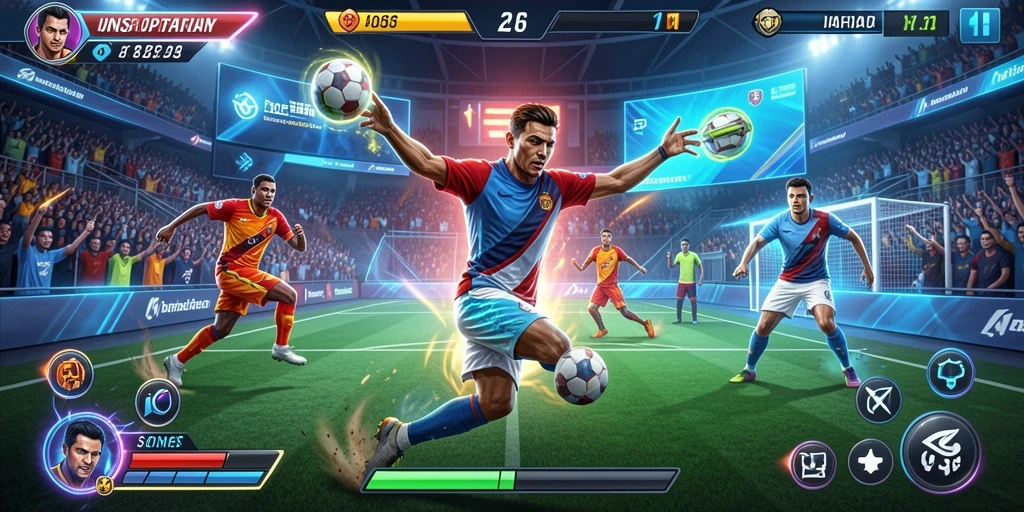 Fitur multiplayer untuk bersaing dengan teman dan pemain lainnya.
