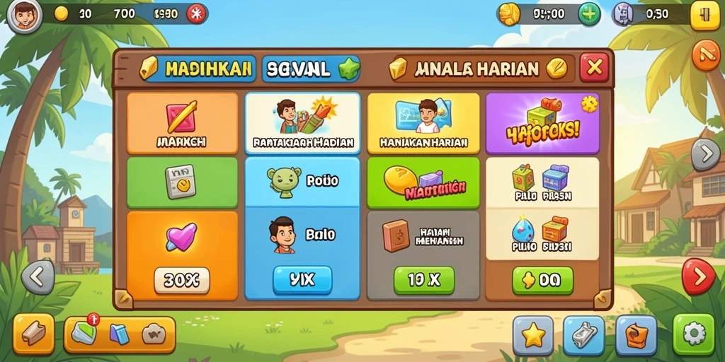 Desain UI yang ramah pengguna dan mudah dinavigasi.